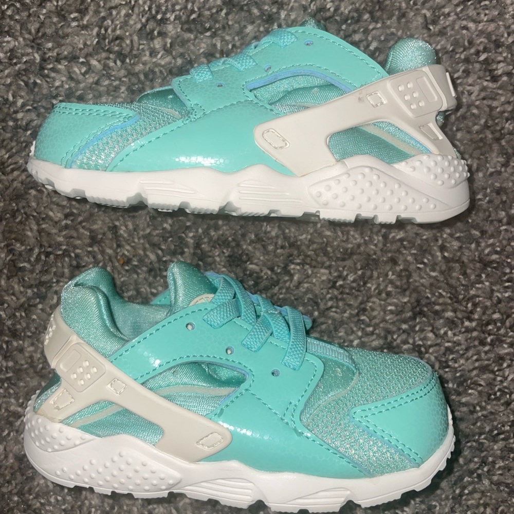 Nike Huarache Sparkle Tropical Twist Toddler Sz 7c